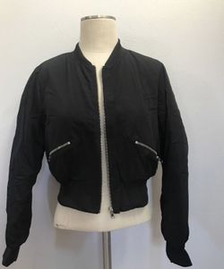 Crop Bomber Jacket Forever 21