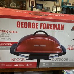 GEORGE FOREMAN Electric Grill Fire truck Red