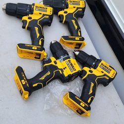 Dewalt Drills  Dewalt Hammer $75 Each One ""Dewalt Drill Driver $65 Each One""  No Battery No Charger 