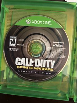 Call of duty infinite warfare and modern warfare Xbox one