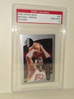 1998 UPPER DECK MICHAEL JORDAN STICKER