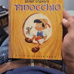 Walt Disney Little Golden Book Pinocchio