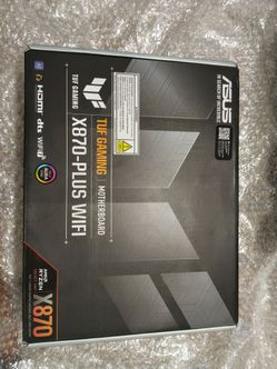 ASUS TUF gaming X870-PLUS WIFI AMD AM5 ATX motherboard