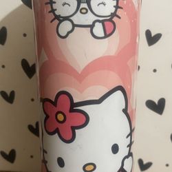 Hello Kitty 20 Oz Stainless Steel Tumbler
