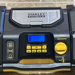 STANLEY FatMax PPS12CF 1200A Jump Starter/Air Compressor Combo NEW