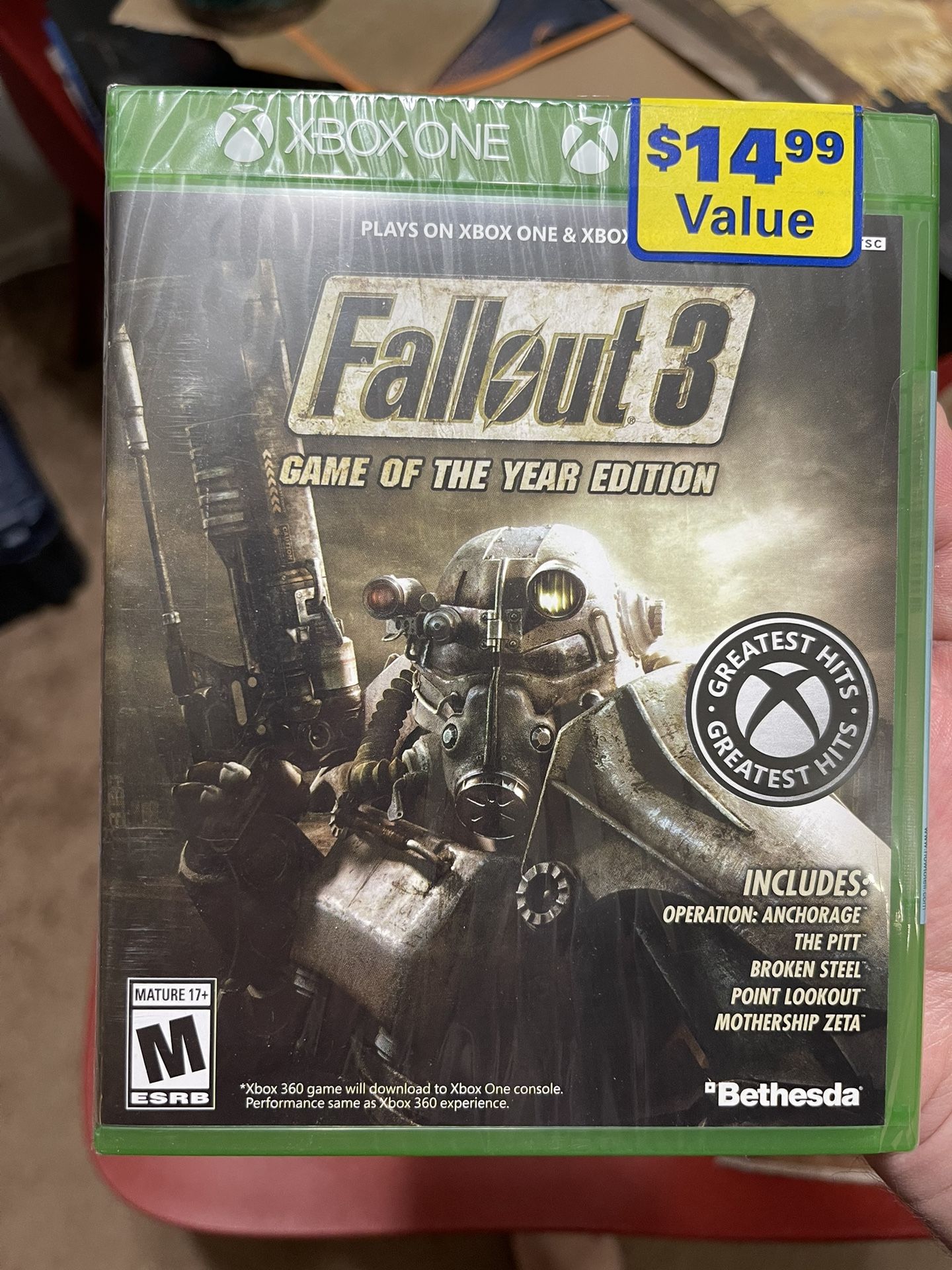 Fallout 3 Game of the Year Edition - XBOX ONE - XBOX 360 - Novo