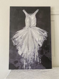 Ballerina Tutu Dress Picture Painting Art Work