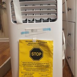 LG Portable AC model LP1111WXR 11,000 BTU