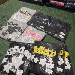 Sp5der Hoodies Authentic 