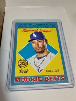 Mookie Betts 2023 Topps Series 2 Blue Parallel 