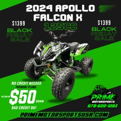 2024 Apollo Falcon X 125cc Kids ATV