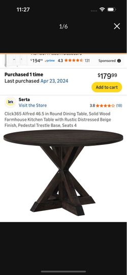 Table and 4 chairs