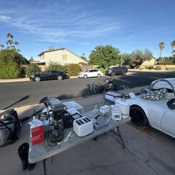 GARAGE SALE SATURDAY AND SUNDAY