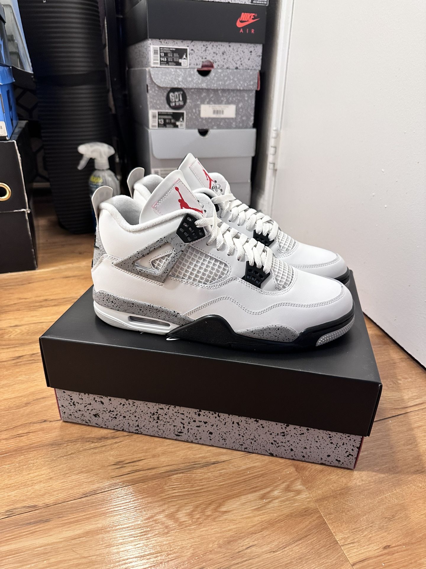 White Cement Jordan 4 Size 11. Dead Stock With Receipt, Meet Up Only.