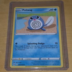 Poliwag 030/196 Regular Common Lost Origins Pokemon Trading Card TCG