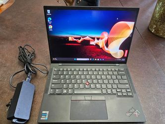 **Touchscreen **Lenovo ThinkPad X1 Carbon Gen 9 I7-1185G7,  16GB RAM, 512GB HD