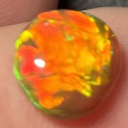 Fire Opal Gemstone 