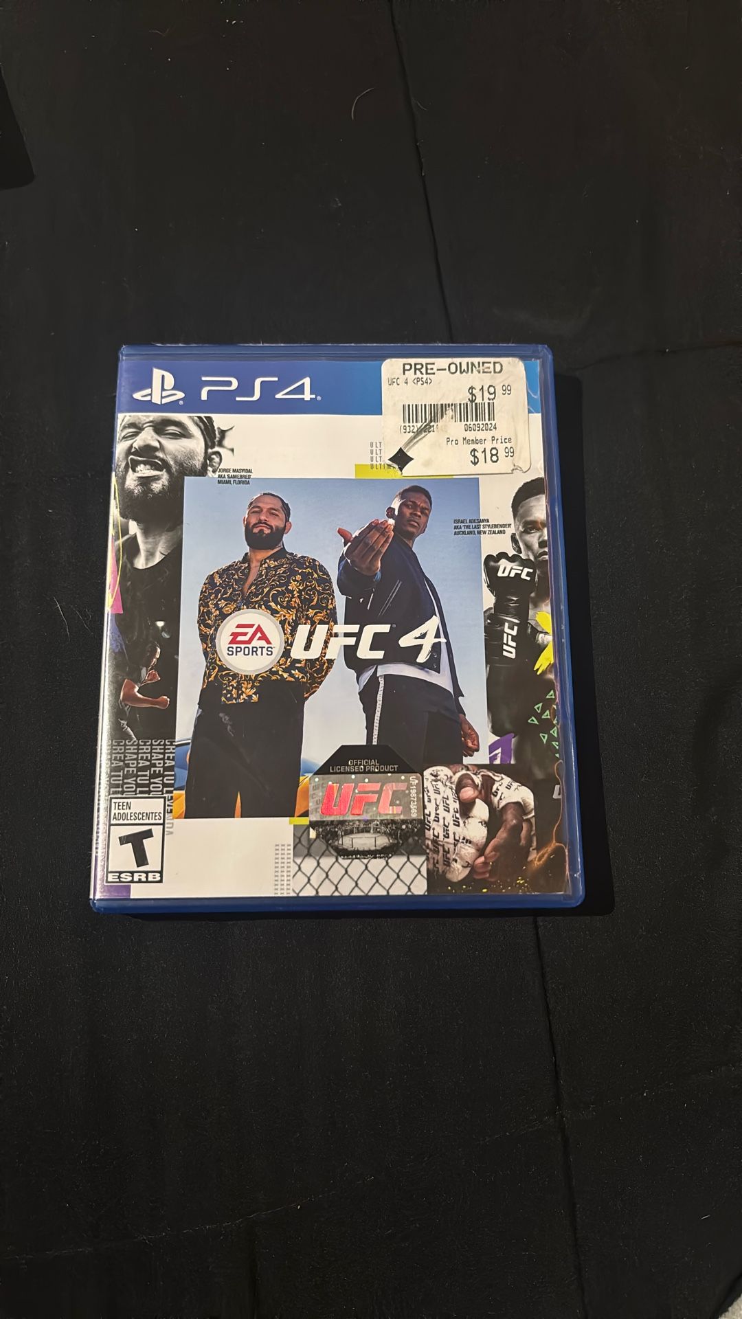PS4 Game UFC 4