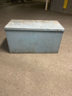 Old Metal Trunk