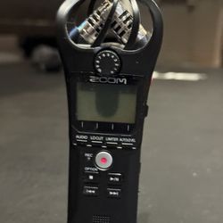 Zoom H1n Portable Handy Recorder with Microphone - Black