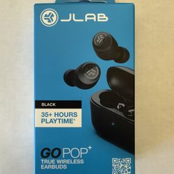 Brand New Sealed JLAB Go Pop+ True Wireless Earbuds