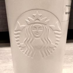 NEW - Starbucks Travel Tumbler Mug Cup - Screw Lid - For Cold Beverages!