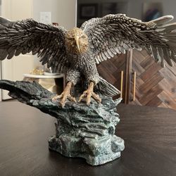 Silver Eagle Statue