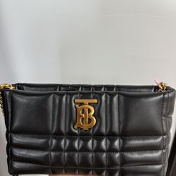 Burberry Quilted Chain Shoulder Crossbody