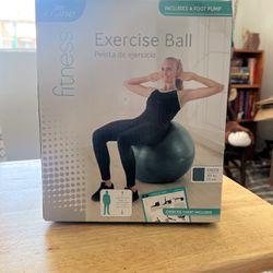 Brand New Fitness Exercise Ball Green