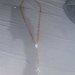 .925 Silver Rosemary w/Mahogny Wooden Beads