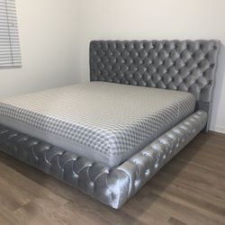 $699 Brand New King Bed Frame With Mattress (Read Description Below)