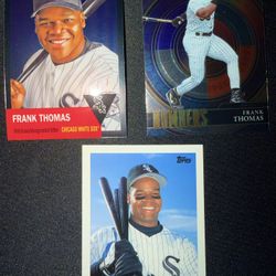 Frank Thomas - White Sox - 3 Cards!!! Mint!