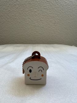 Very Rare Vintage 2006 Japan New Shokupanman Transformable Keychain, Anpanman Capsule Toy
