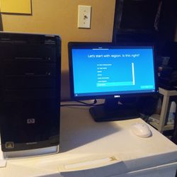 HP Full Computer System Windows 10 56 GB