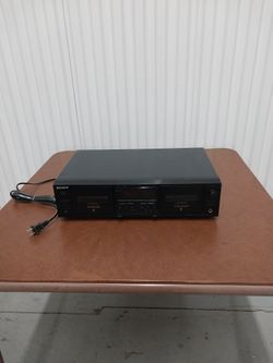 SONY  TC-WE475  DUAL  STEREO  CASSETTE  PLAYER/RECORDER