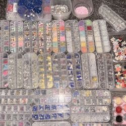  Complete Nail Tech Bundle – Acrylic, Dip, Gel, Charms & Tools