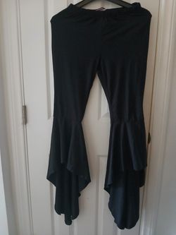 MERMAID FLARE PANTS...BLACK