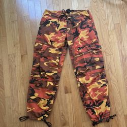 Unisex Small - Vintage Rothco Camo Pants Tactical Streetwear Men Women