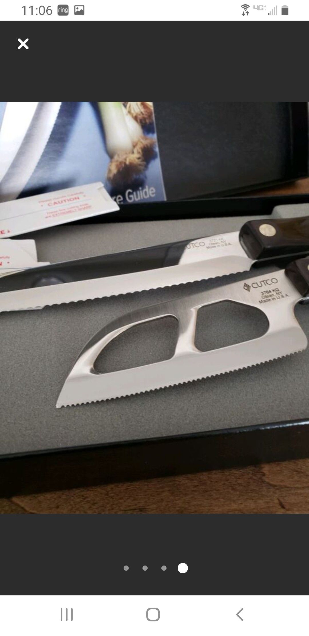 Cutco knifes , never used Brand new