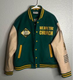 SBB studios “We Are The Church” Varsity Jacket