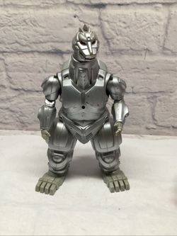 Vintage 1994 Bandai 9” Tall Vinyl Mechagodzilla Action Figure Working Sound