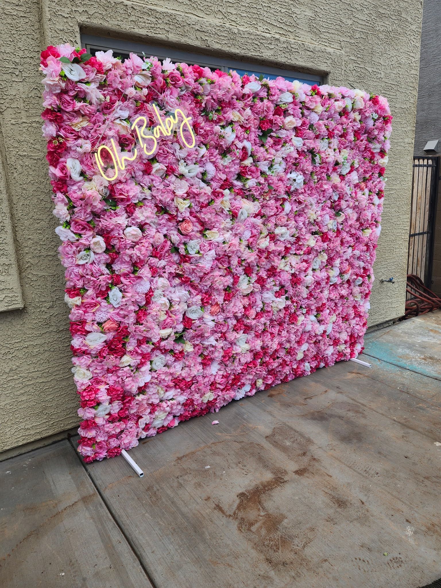 Flower Wall Backdrop