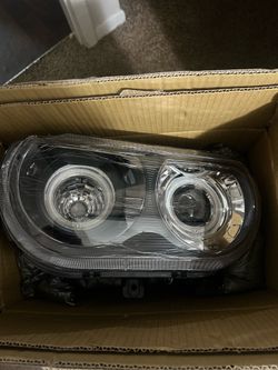 Halo Headlights 09-14 Dodge
