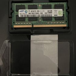 Samsung 4GB PC3-12800 DDR3-1600 Memory RAM