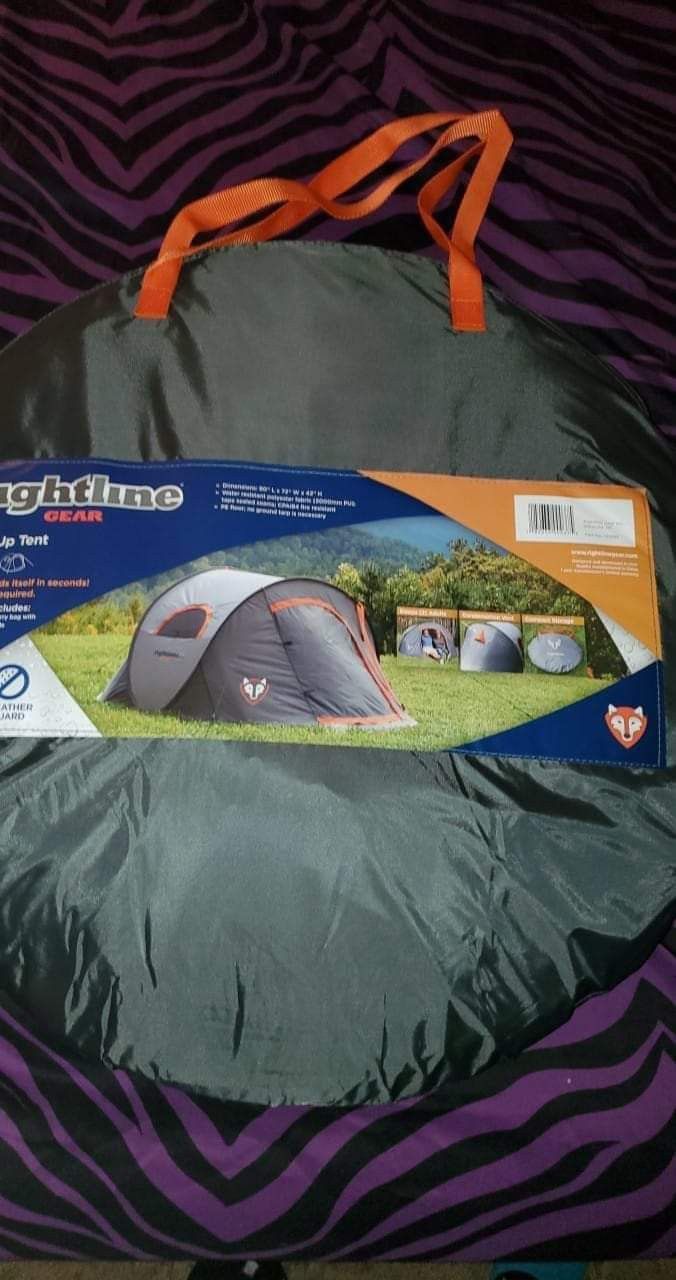 Photo Brand new tent
