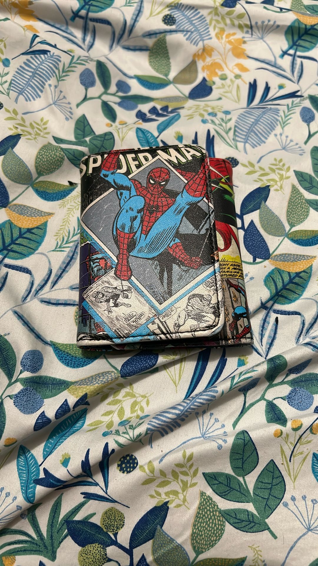 Marvel comic style wallet 