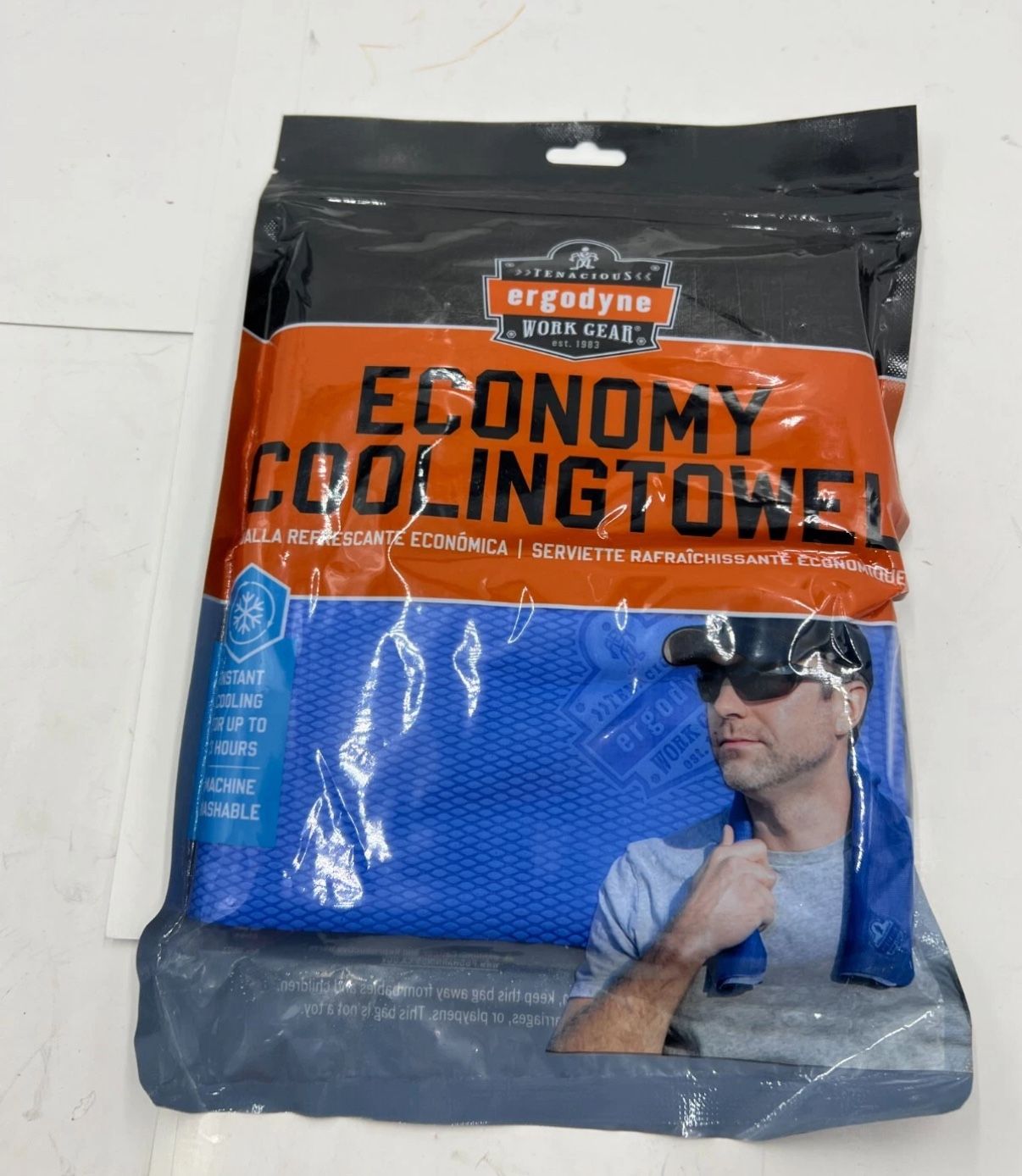 (QTY 50) Ergodyne Chill Its Blue Economy Evaporative Cooling Towel 12411 🥶❄️