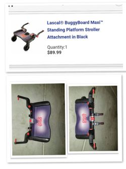 For stroller extra step on