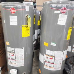 New Water Heater Rheem Performance Platinum 