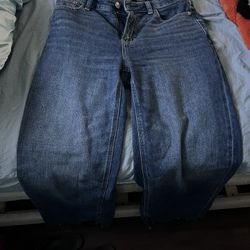 American Eagle Stovepipe Jeans Super Baggy